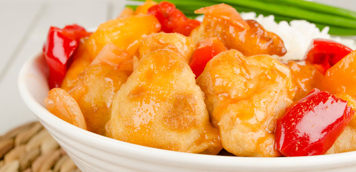 Sweet and Sour Chicken East Ocean